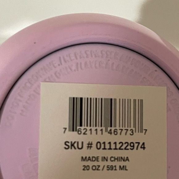 💚NWT STARBUCKS Target LE 2021 Summer, Rare, Stainless S Pixels Water Bottle - Picture 7 of 7